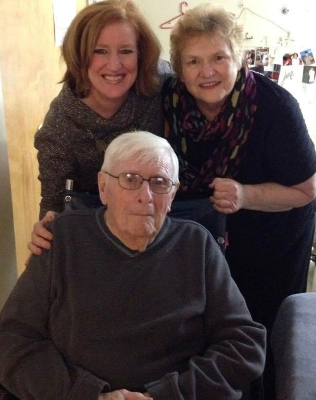 Shelia, her mom, and dad.