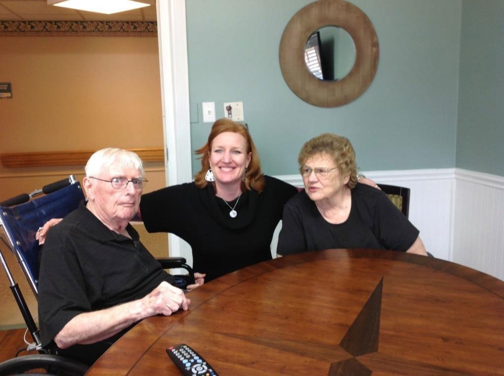 Sheila and her parents