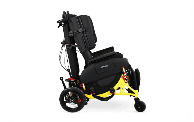 Animated Gif Showing the Traversa Chair Seat Being Elevated